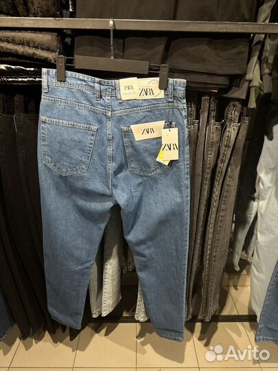 Мужские джинсы бананы Zara