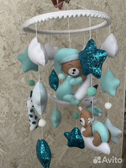 Мобили из фетра