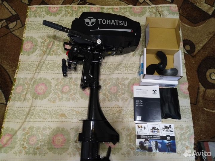 Лодочный мотор Тохатсу 3.5 л.с. 2т