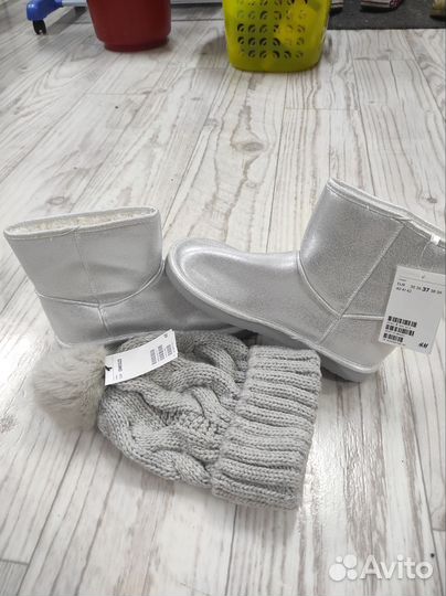 Угги и шапка