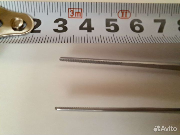 Пинцет 20 см анатомический