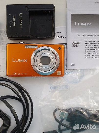 Компактный фотоаппарат panasonic lumix dmc Fs 10