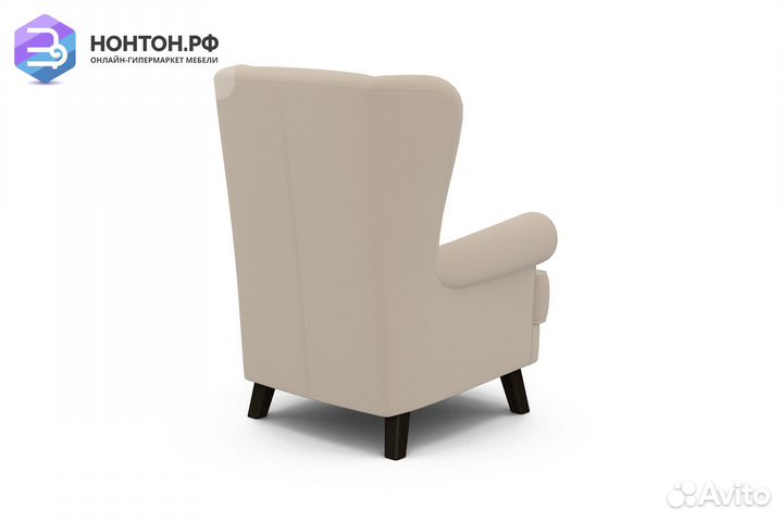 Кресло Комфорт-2 велюр бежевый