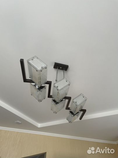 Люстра потолочная бу