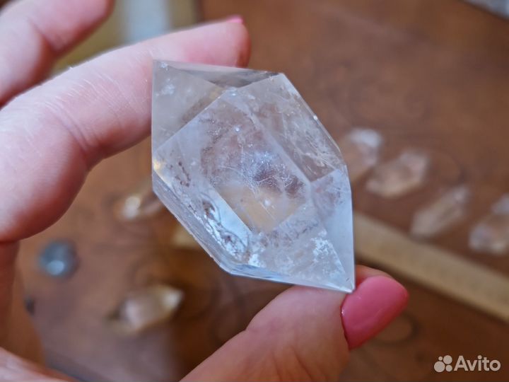 Кристалл чистого кварца 45гр., 52х26х29 мм