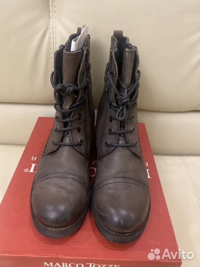 Ботинки женские, весна-осень на байке, р.40