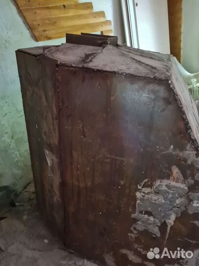 Металлический камин