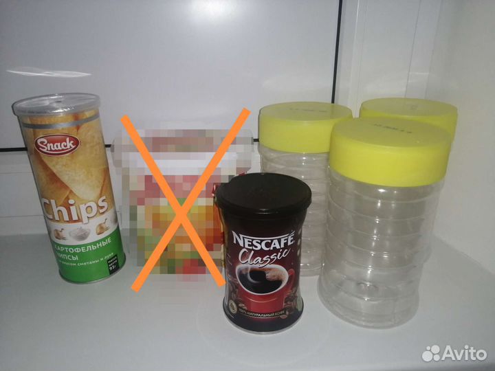 Контейнеры для яиц, пластиковые стаканы, ёмкости