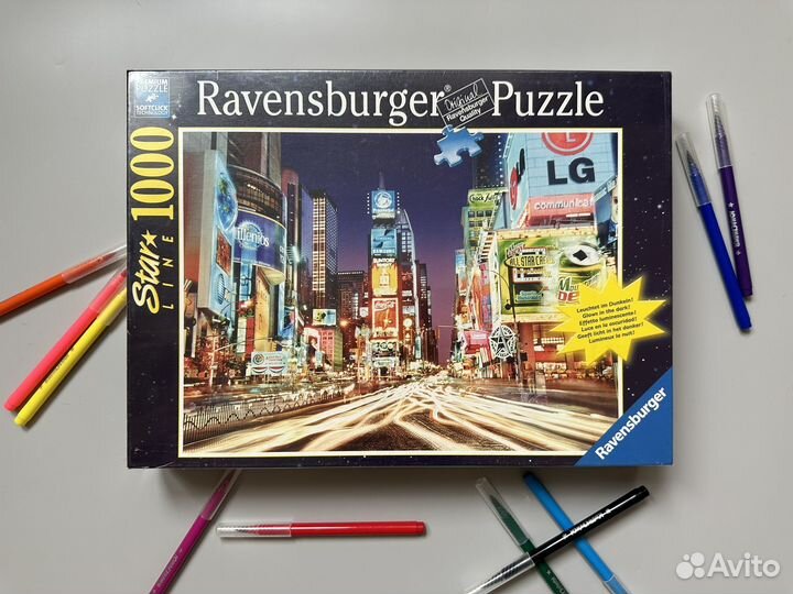 Новые пазлы Ravensburger Puzzle 1000