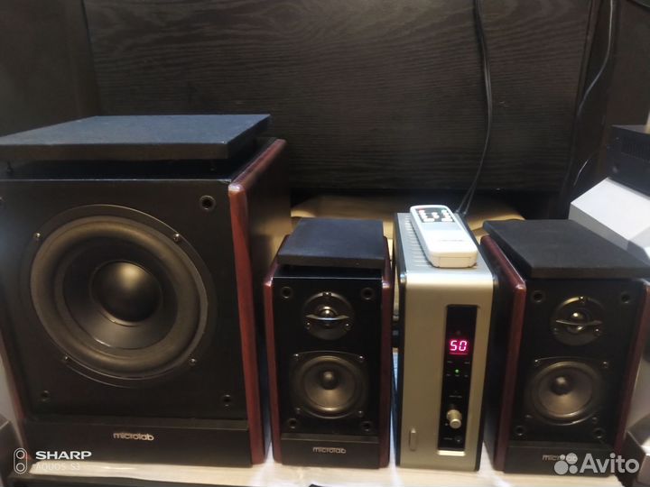 Microlab fc530, Panasonic sb-ak 320 и Sunbuck