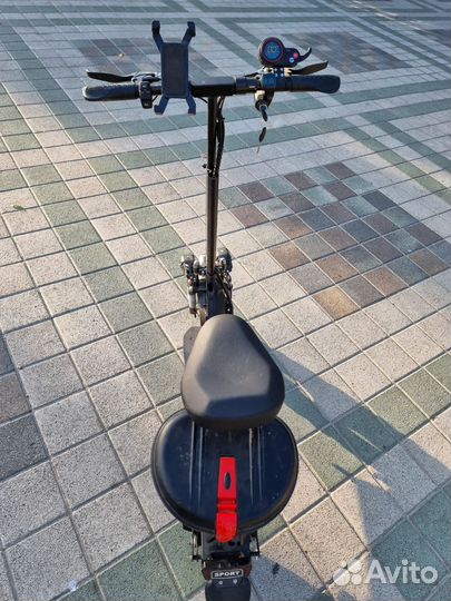 Электросамокат kugoo m5 с сиденьем и корфом