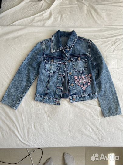 Джинсовая куртка детская