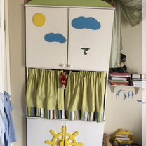 Книжный шкаф в детскую комнату, размер 210*98*39