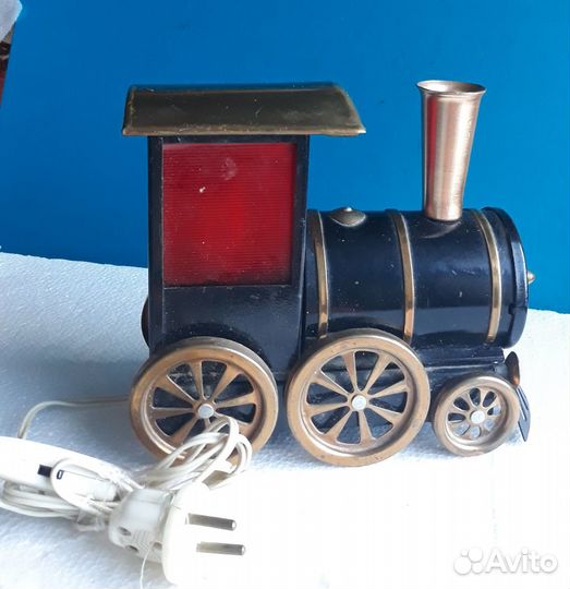 Ночной светильник карета и паровоз СССР