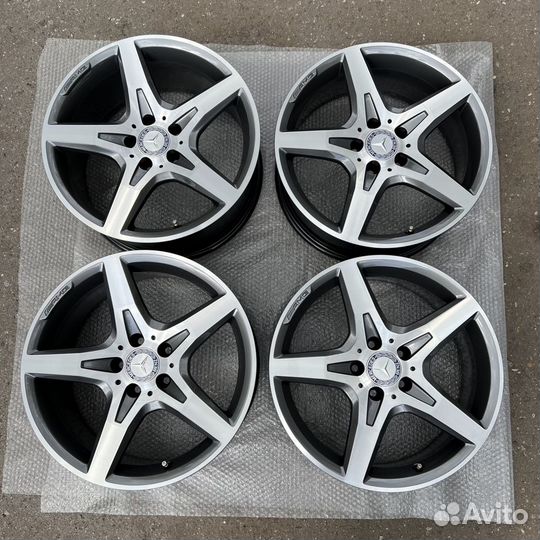 R18 разноширокие диски AMG 5 Spoke Mercedes R172