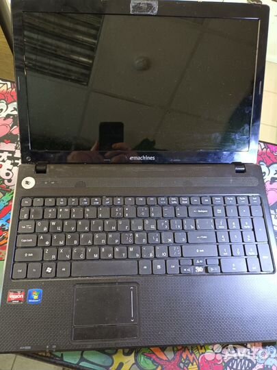 Ноутбук нерабочий eMachines