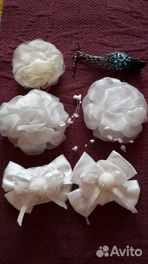 Резиночки, заколки для волос,короны