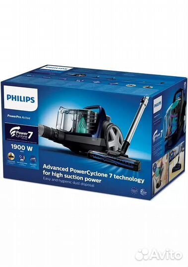 Пылесос philips powerpro