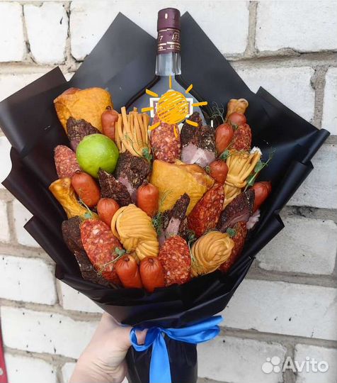 Мужские букеты съедобные