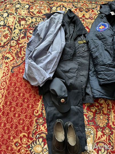 Форма охранника синяя