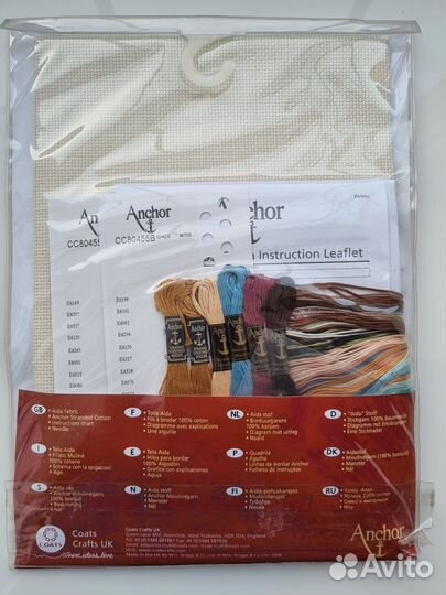 Набор для вышивания Anchor CC80455 Павлин