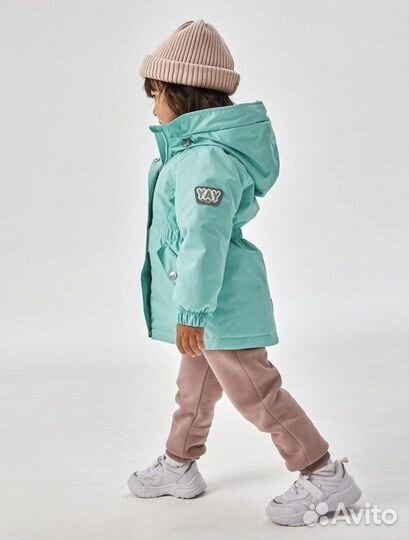 Куртка для девочки весна + шапочка