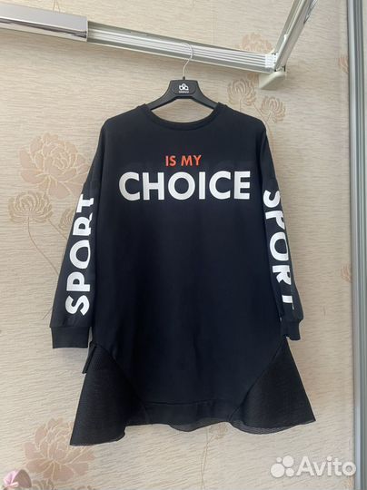 Спортивное платье 140