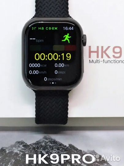 Смарт часы HK9 Pro с amoled экраном Apple Watch