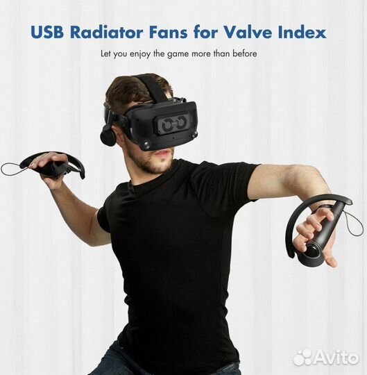 Kiwi вентилятор для VR шлема Valve Index