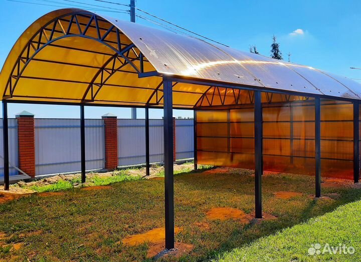 Навесы под ключ