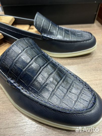 Лоферы натуральная кожа