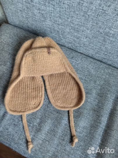 Шапка ушанка женская