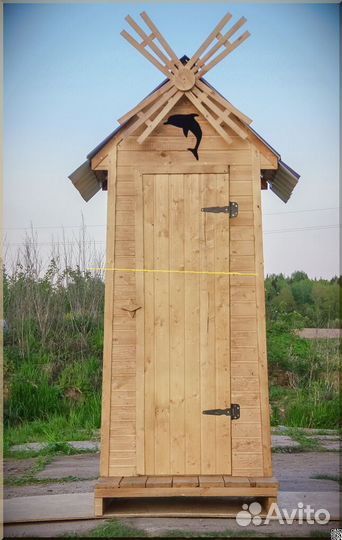 Уличный туалет с установкой BLU780