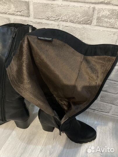 Сапоги женские зимние натуральная кожа