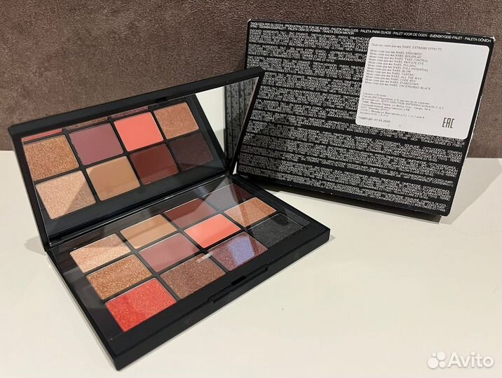Палитра теней румяна Nars оригинал