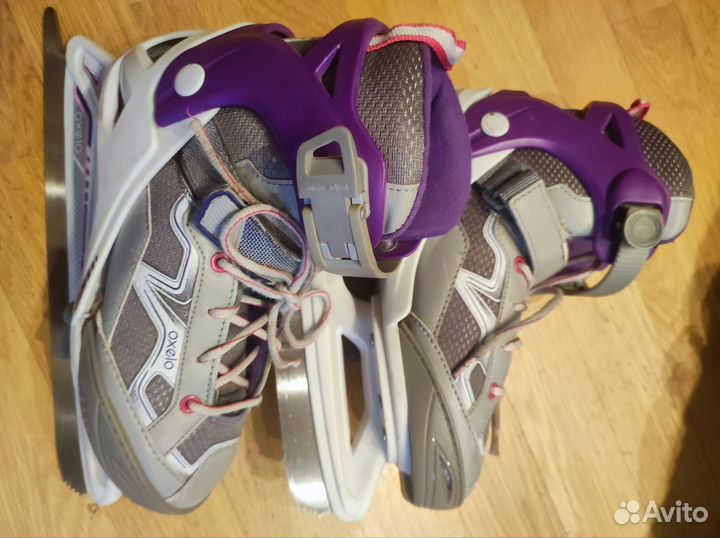 Коньки раздвижные 35-38