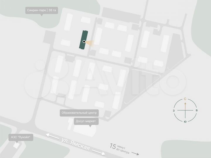 2-к. квартира, 66,5 м², 3/4 эт.