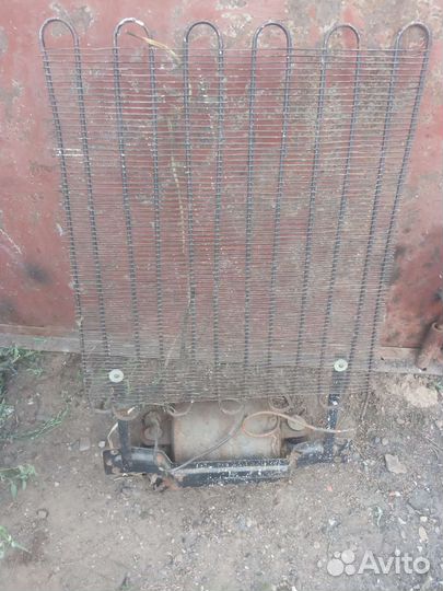 Копрессор от советского холодильника с радиатором