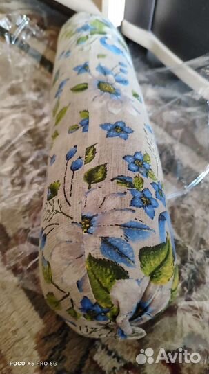 Валик для спины и талии с можжевельником