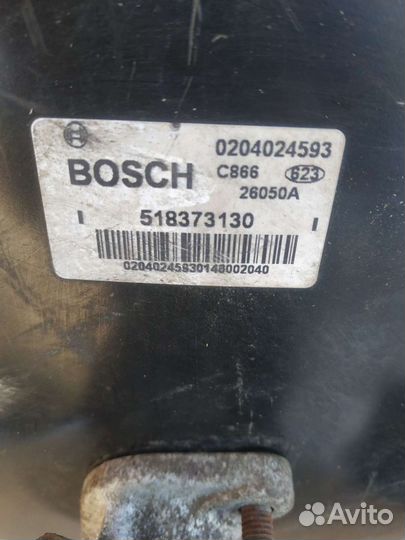 Вакуумный усилитель тормозов