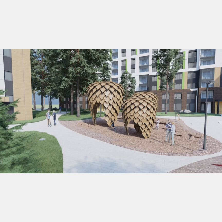 2-к. квартира, 65,1 м², 8/17 эт.