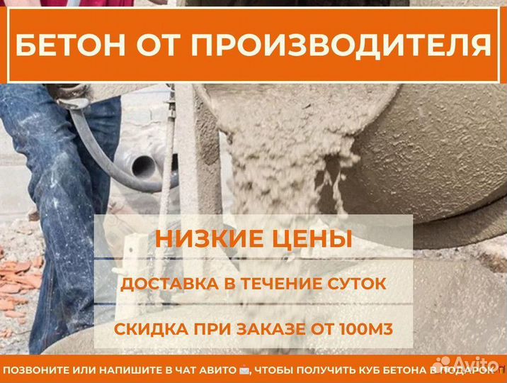 Бетон раствор