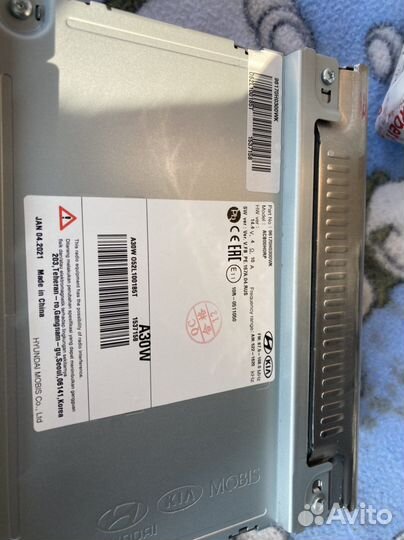 Штатная магнитола Kia Rio X+ кнопки