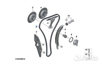 Приводная цепь BMW M2 G87