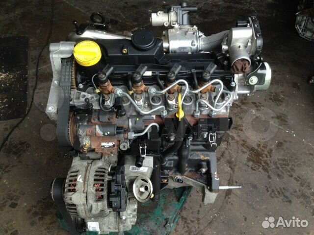 Двигатель K9K Renault Рено 1.5 DCI