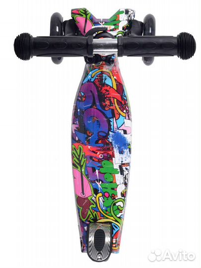 Самокат детский Black Aqua v.2