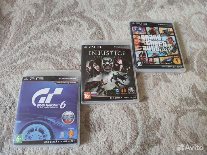 Sony PS3 SuperSlim 500gb+3 игры