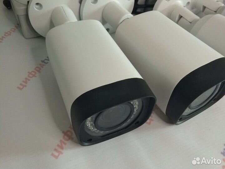 21 Камера IP\CVI видеонаблюдения 4\1Мп Dahua + рег