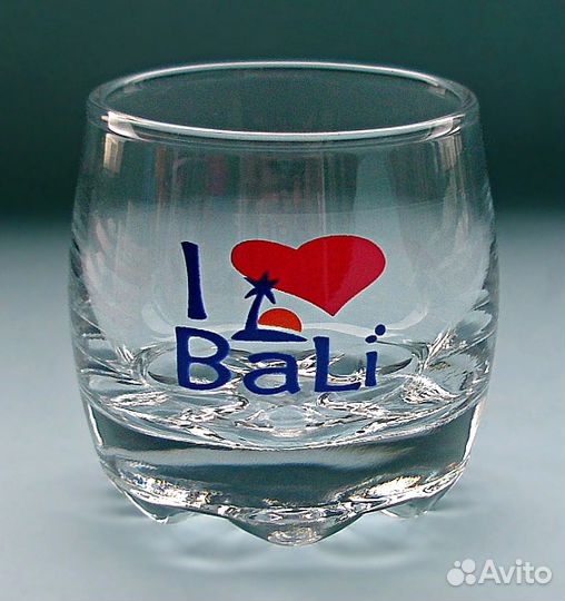 Сувенирные стопки с острова Бали, набор 6 шт