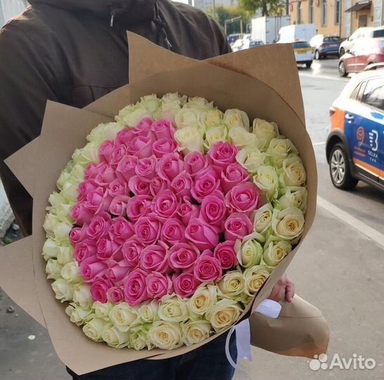 101 роза 51 роза Доставка